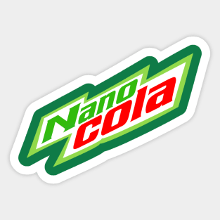 Vintage Nano Cola Sticker
